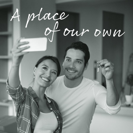 Making it ours with family group photo